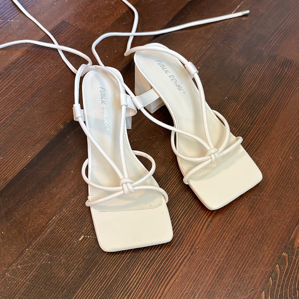 Public Desire block heels